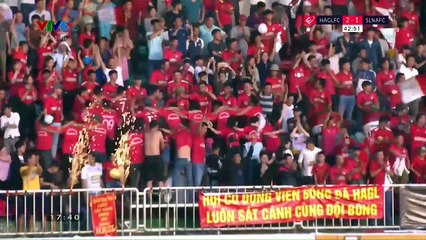 Đặt dấu ấn trong cả 3 bàn thắng, Tuấn Anh xứng đáng là cầu thủ hay nhất trận HAGL - SLNA | VPF Media