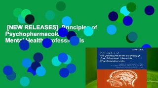 [NEW RELEASES]  Principles of Psychopharmacology for Mental Health Professionals