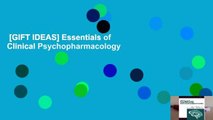 [GIFT IDEAS] Essentials of Clinical Psychopharmacology