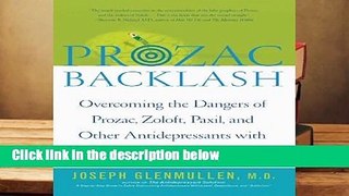 [MOST WISHED]  Prozac Backlash