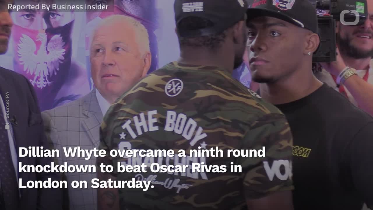 Dillian Whyte Beats Oscar Rivas In London Blockbuster Match