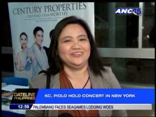 KC, Piolo hold concert in New York