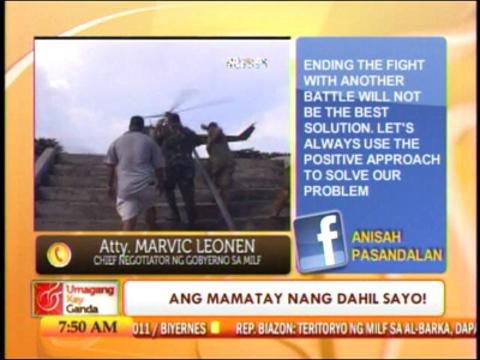 Punto por Punto: Digmaan solusyon laban sa MILF?