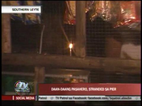 Hundreds of passengers stranded in Leyte port