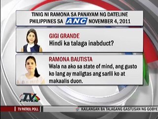 Ramona gives 3 conflicting statements