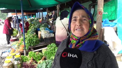 Kabadüz'deki organik pazar yoğun ilgi görüyor
