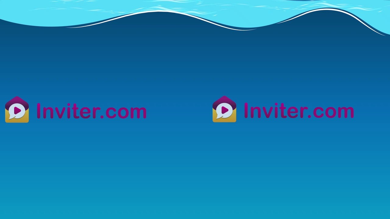 Mermaid Birthday Invitation Video