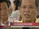 PNoy rebuts criticism during visit to flooded areas