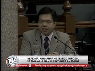 CJ trial centers on what should be in the SALN