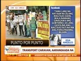 Punto por Punto: Transport groups hold protest caravan