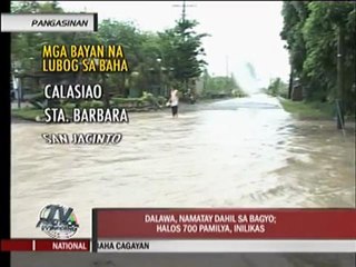 ‘Mina’ batters Pangasinan, La Union