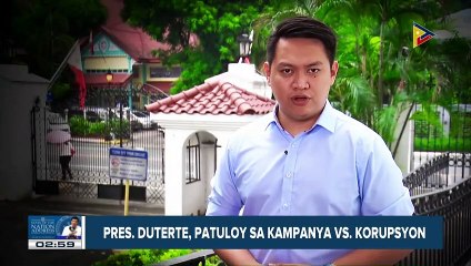 Pangulong #Duterte, patuloy sa kampanya vs korupsyon #SONA2019 #TatakngPagbabago
