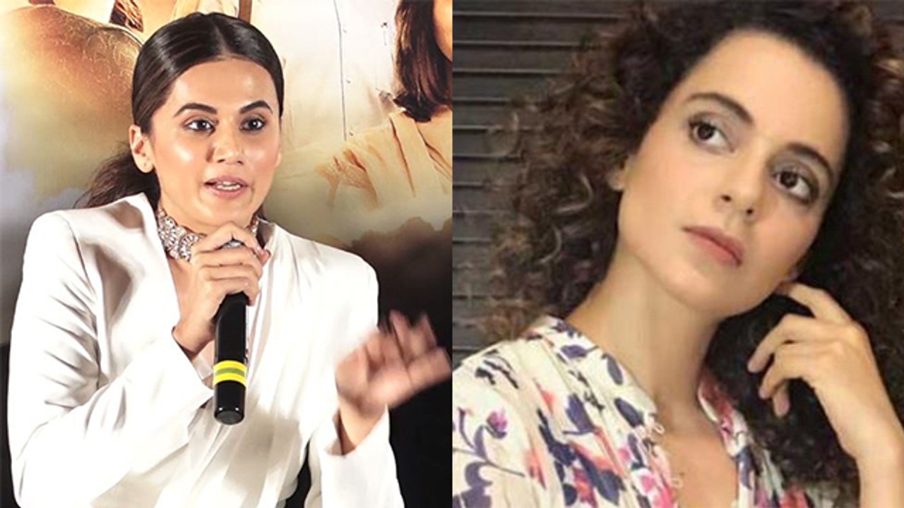 Kangana Ranaut को Taapsee Pannu का करारा जवाब, कहा नहीं खेल सकती Nepotism Card | FilmiBeat