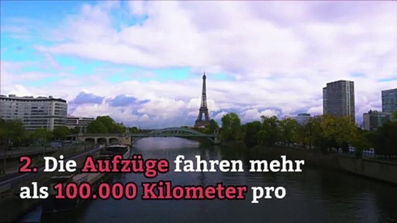 6 ungewöhnliche Dinge über den Eiffelturm