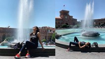 Sushmita Sen spending quality time with BF Rohman Shawl & Daughters in Armenia |FilmiBeat