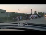 RTV Ora - Aksident në Tiranë, dy makina përfundojnë në kanal