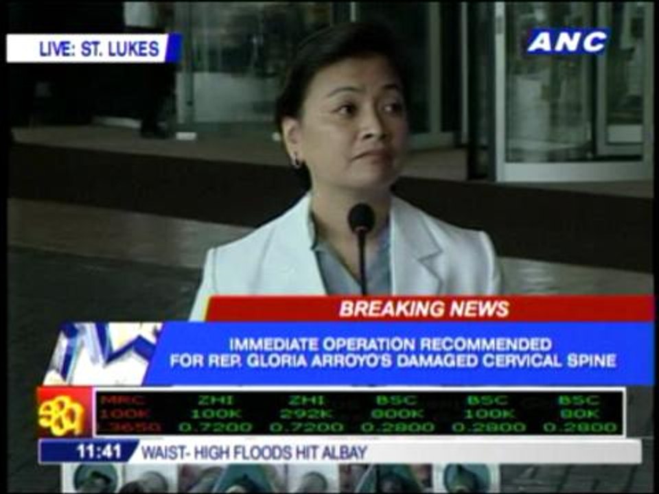 Arroyo needs immediate surgery for pinched nerve