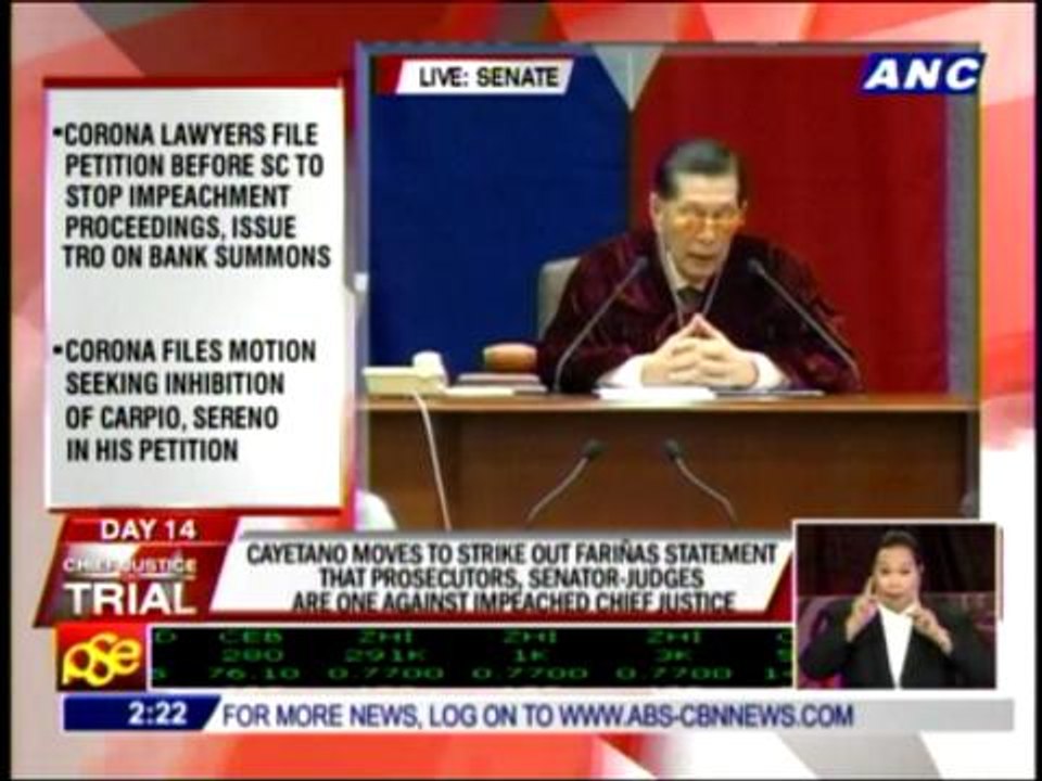 Enrile: Senators are referees, not combatants