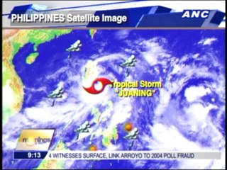 Slow 'Juaning' to bring heavy rains to CL, NCR, CALABARZON