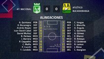 Resumen partido entre At. Nacional y Atlético Bucaramanga Jornada 2 Clausura Colombia