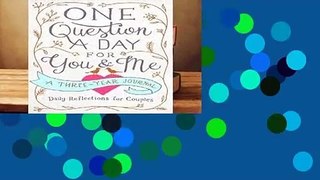 [FREE] One Question a Day for You   Me