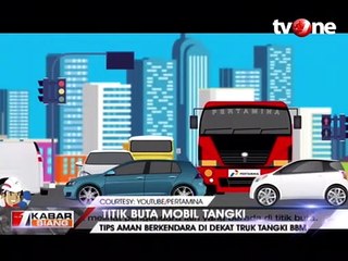 Tips Aman Berkendara di Dekat Truk Tangki BBM