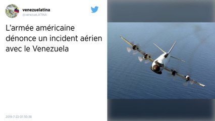 L'armée américaine dénonce un incident aérien avec le Venezuela