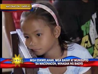 Children 'most affected' by devastation in Maconacon