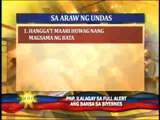 PNP gives safety tips for Undas