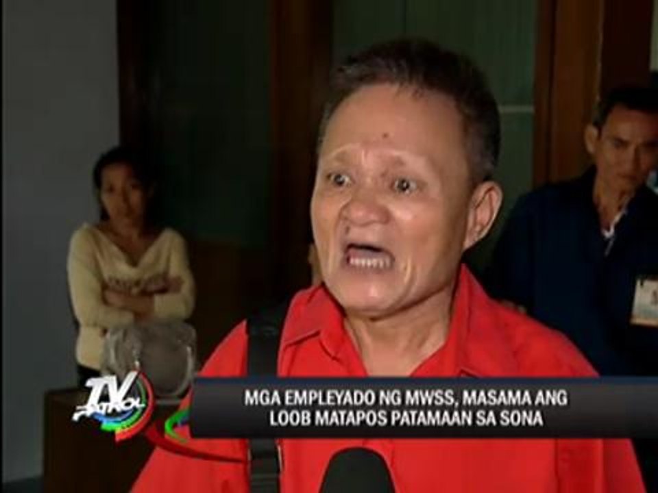 MWSS employees hurt over SONA exposé