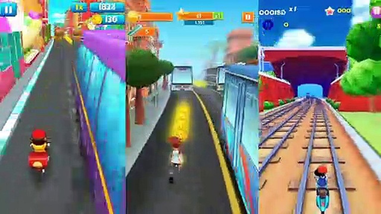 Subway Scooters Free - Run Race VS Subway Scooters VS Bus Rush