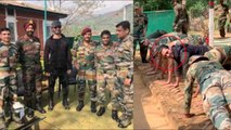 Vidyut Jamwal Push-Ups CHALLENGE to INDIAN ARMY COMMANDOS