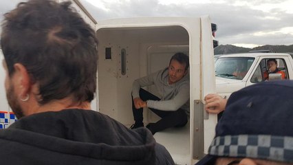 Australia detains French television crew filming anti-coal protest