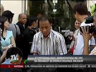 IIRC finally submits report to PNoy