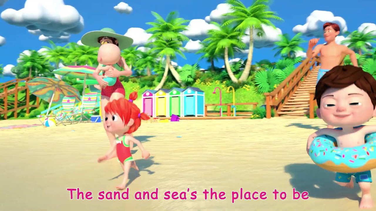 Beach Song - CoCoMelon Nursery Rhymes & Kids Songs