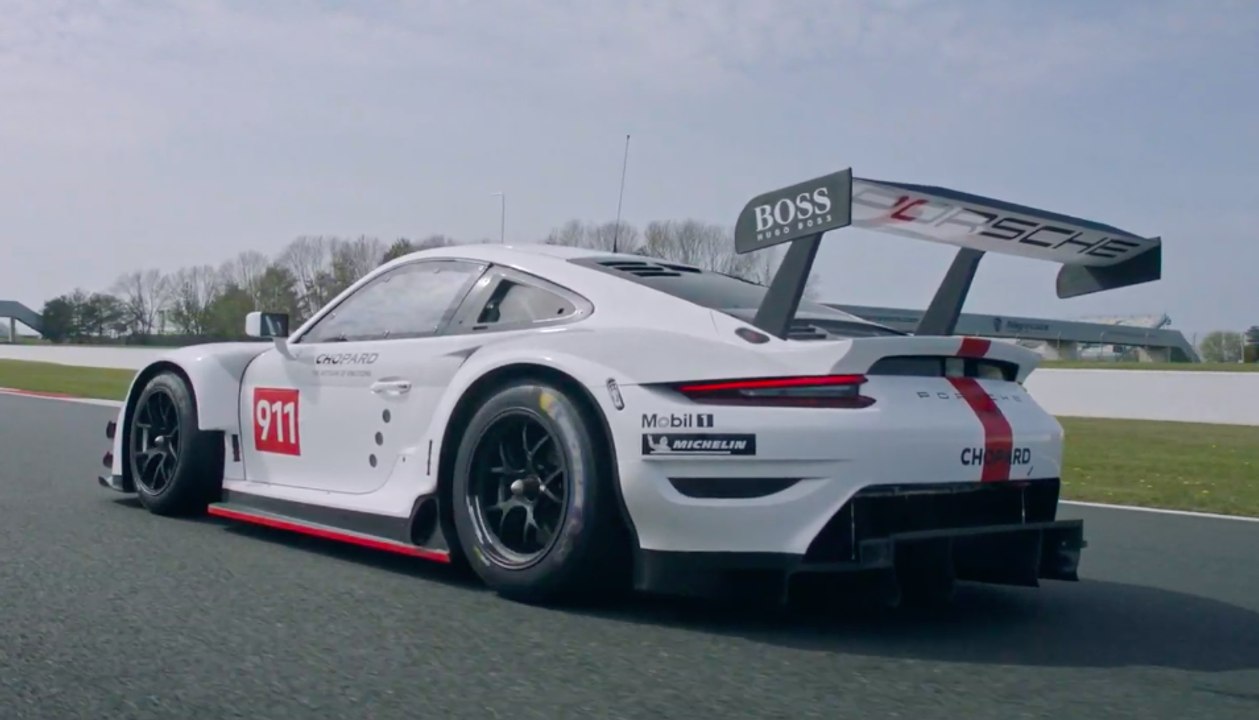 VÍDEO: Porsche 911 RSR 2019, así de espectacular suena su motor