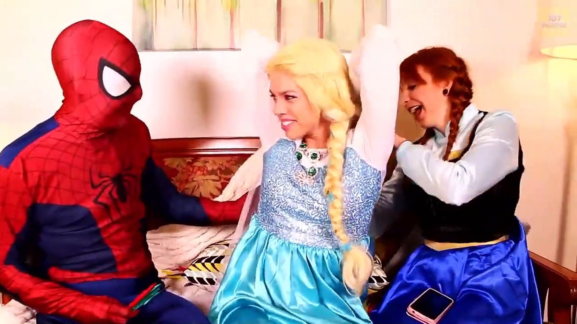 Frozen Elsa, Spiderman and Doctor Anna Challenges - video Dailymotion