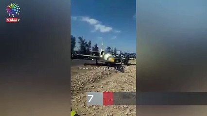 طائرة حربية ليبية محملة بالقنابل تهبط فى ولاية تونسية اضطراريا