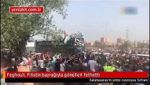 Afrika Kupası’nı alıp Filistin bayrağı dalgalandırdılar! Cezayirli oyuncular Filistin'i unutmadı
