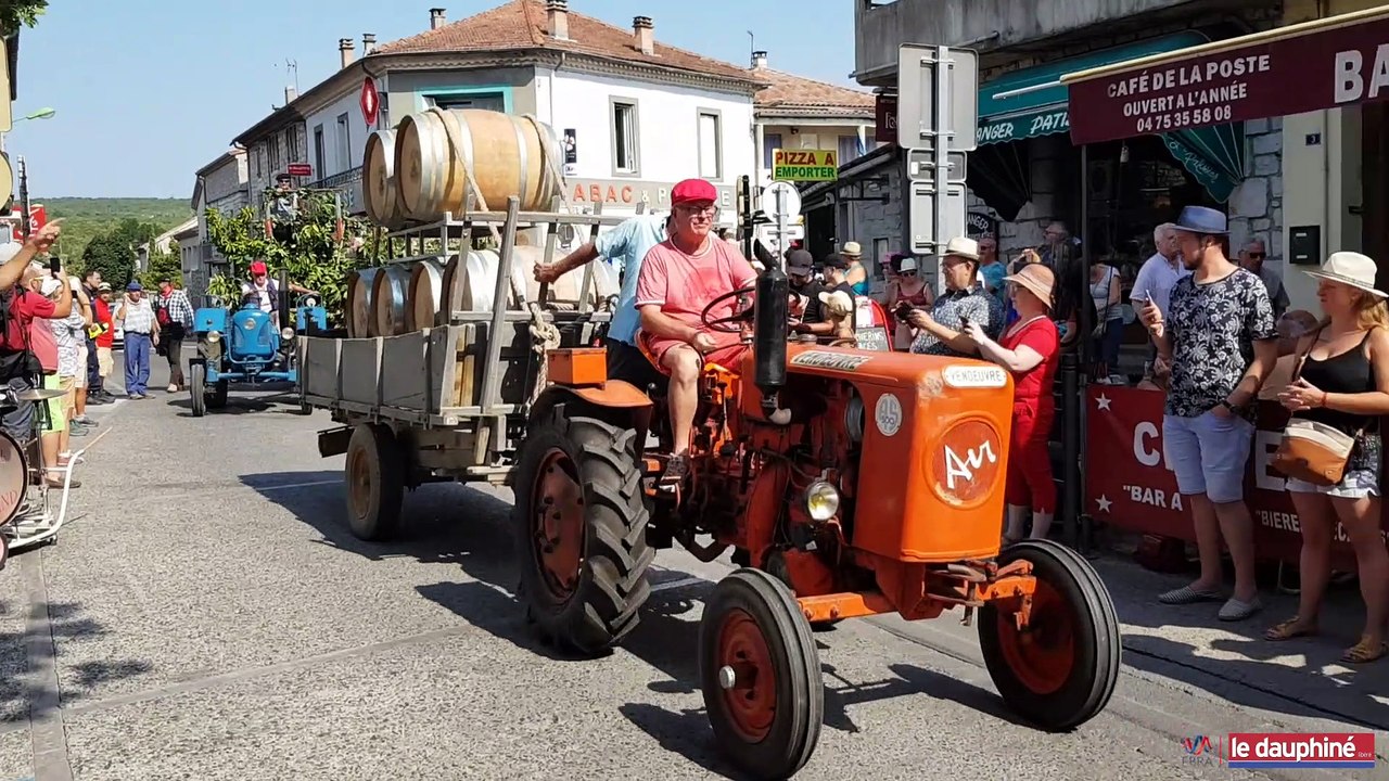 Le vin ardéchois célébré comme il se doit.
