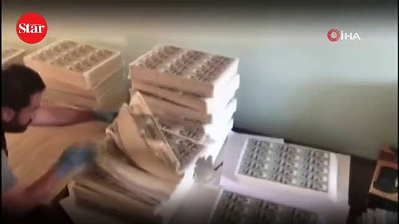 İstanbul’da, tarihin en büyük sahte dolar operasyonunda 271 milyon dolar ele geçirildi