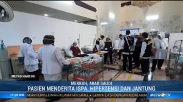 Cuaca Panas, 76 Calhaj Asal Indonesia Jalani Perawatan