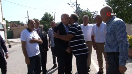 Sular altında kalan 20 bin dekar tarım alanı havadan görüntülendi