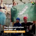 French Activists Protested Against A Local Ban On Burkinis