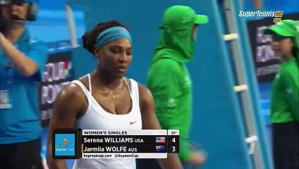 Hopman Cup 2016 - Jarmila Wolfe vs. Serena Williams
