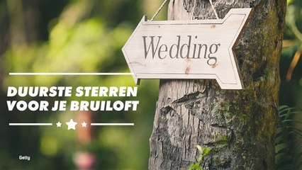 Het duurste entertainment voor je bruiloft