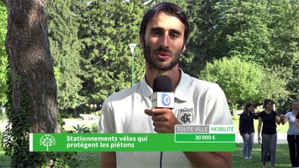 Budget Participatif - Stationnements vélos qui protègent les piétons