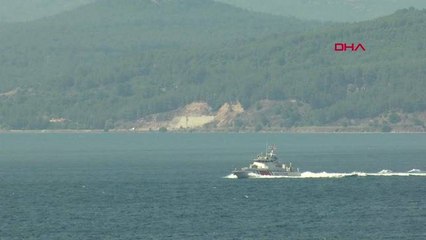 YUNANİSTAN SAVAŞ GEMİSİ ÇANAKKALE BOĞAZI'NDAN GEÇTİ