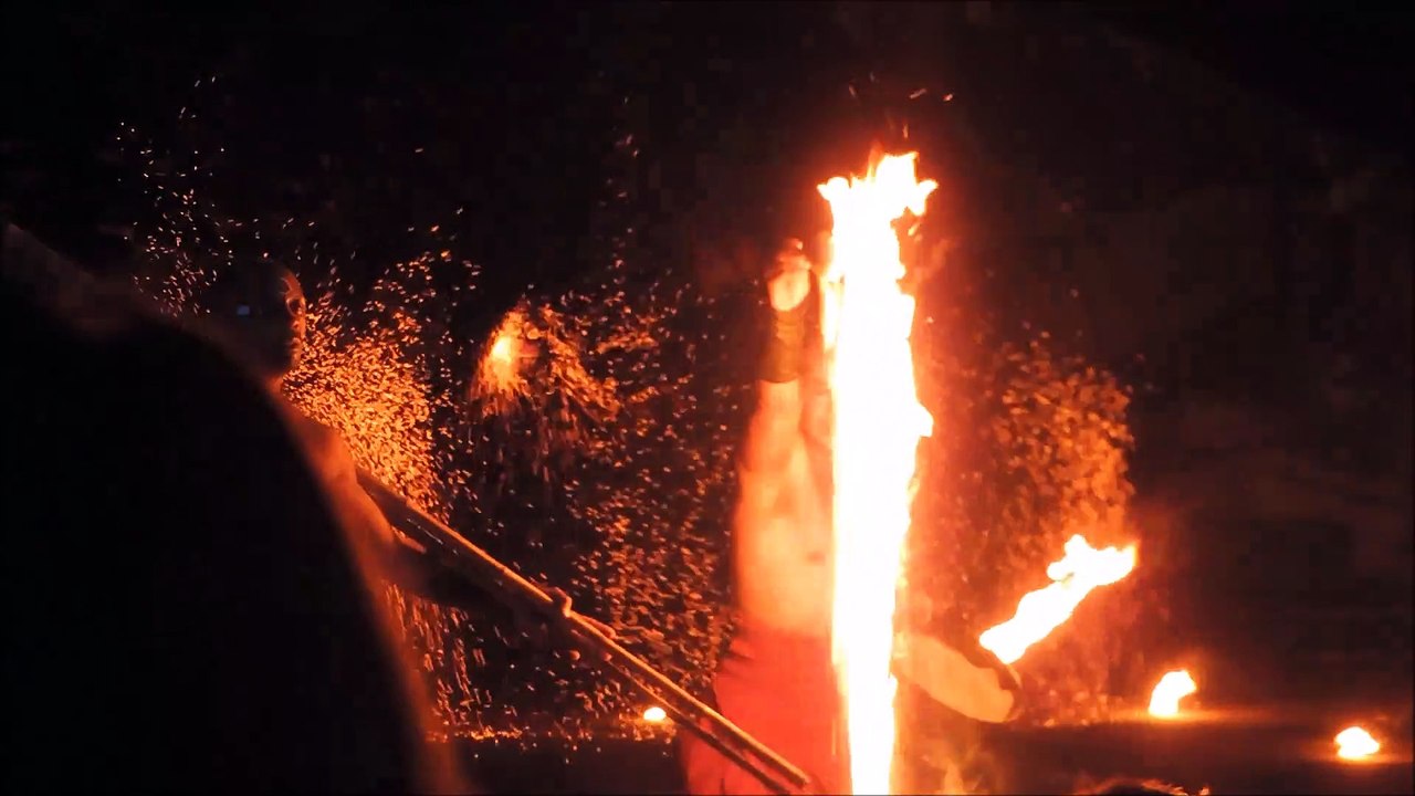 Spectacle nocturne du festival Quartier Libre à Sainte-Marie-aux-Mines