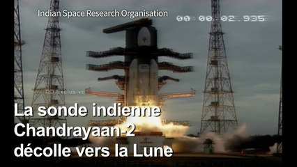 Une sonde indienne en route vers la Lune
